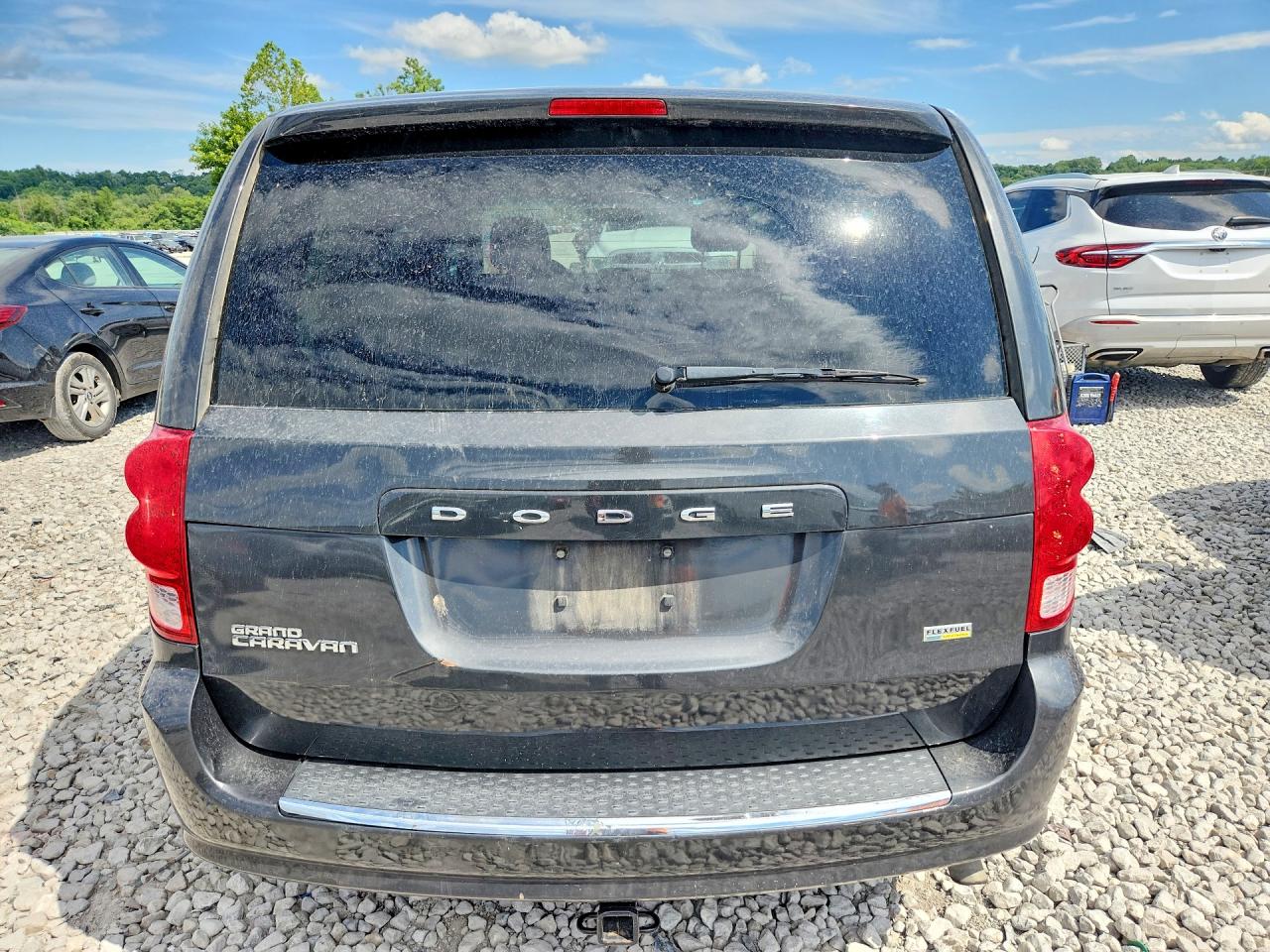 2012 Dodge Grand Caravan Se Серый vin: 2C4RDGBG6CR420208