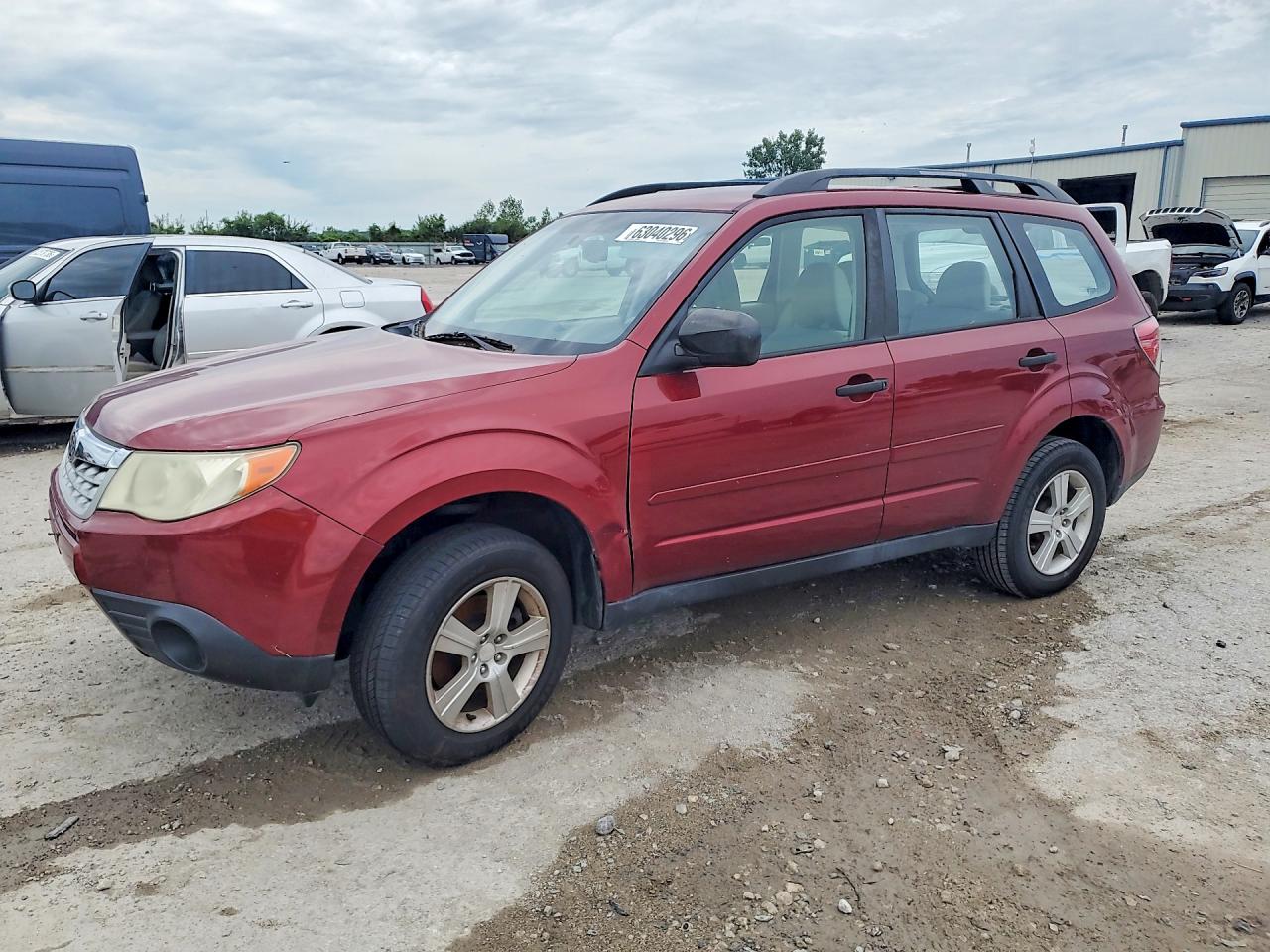 2011 Subaru Forester 2.5x Red vin: JF2SHBBC2BH783106