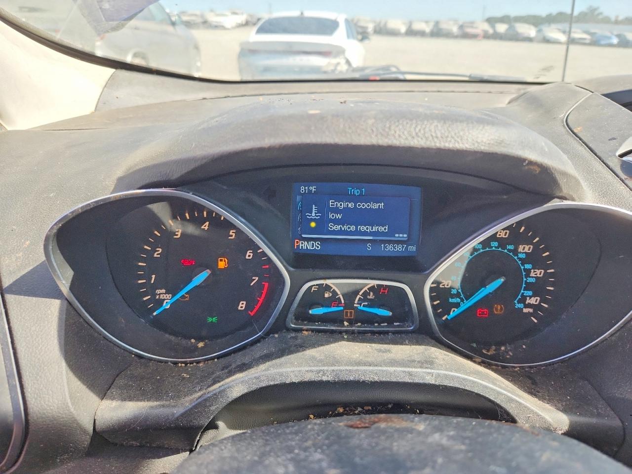2014 Ford Escape Se Синий vin: 1FMCU0GX0EUC94094