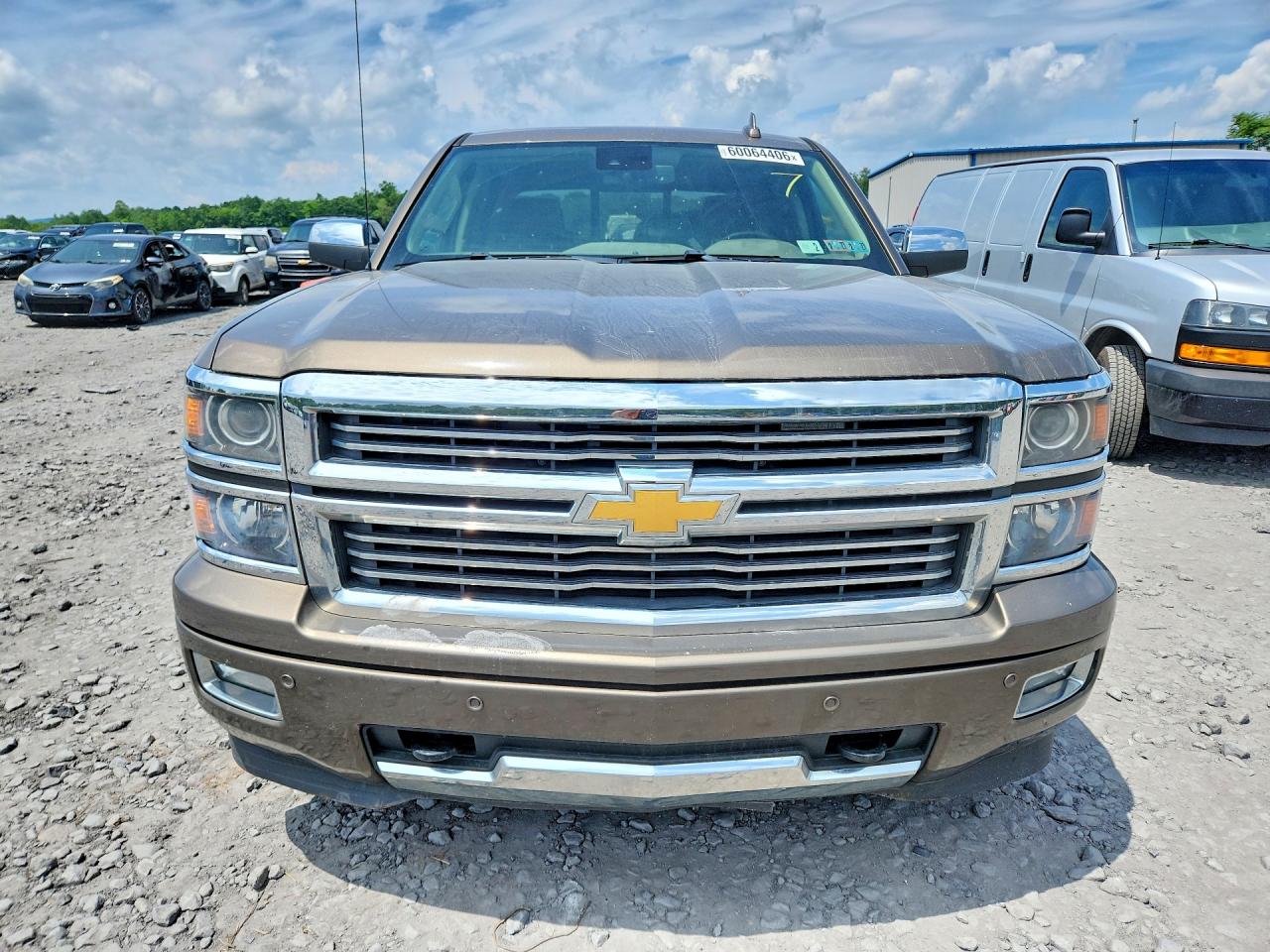 2015 Chevrolet Silverado K1500 High Country Brown vin: 3GCUKTEC4FG103135