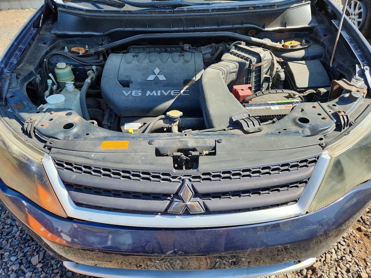 2008 Mitsubishi Outlander Xls Blue vin: JA4MT41XX8Z002724