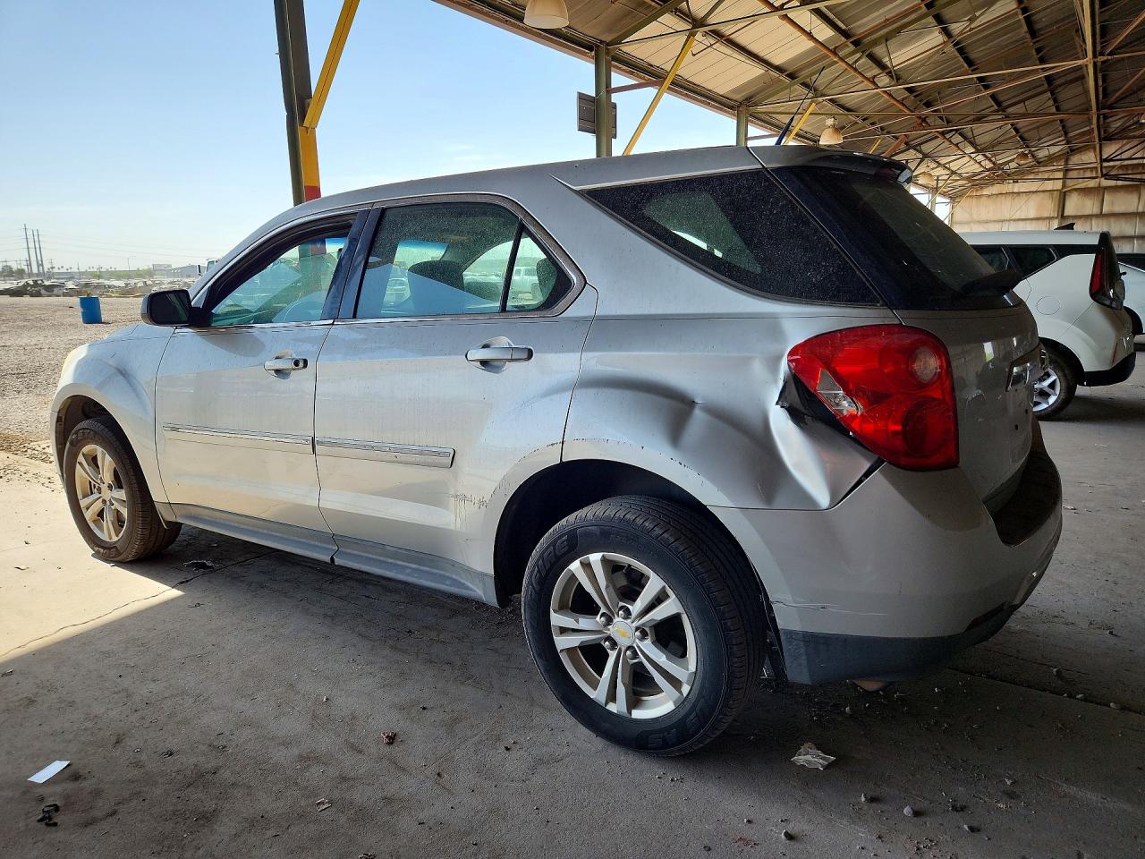 2011 Chevrolet Equinox Ls Silver vin: 2GNALBEC4B1286346
