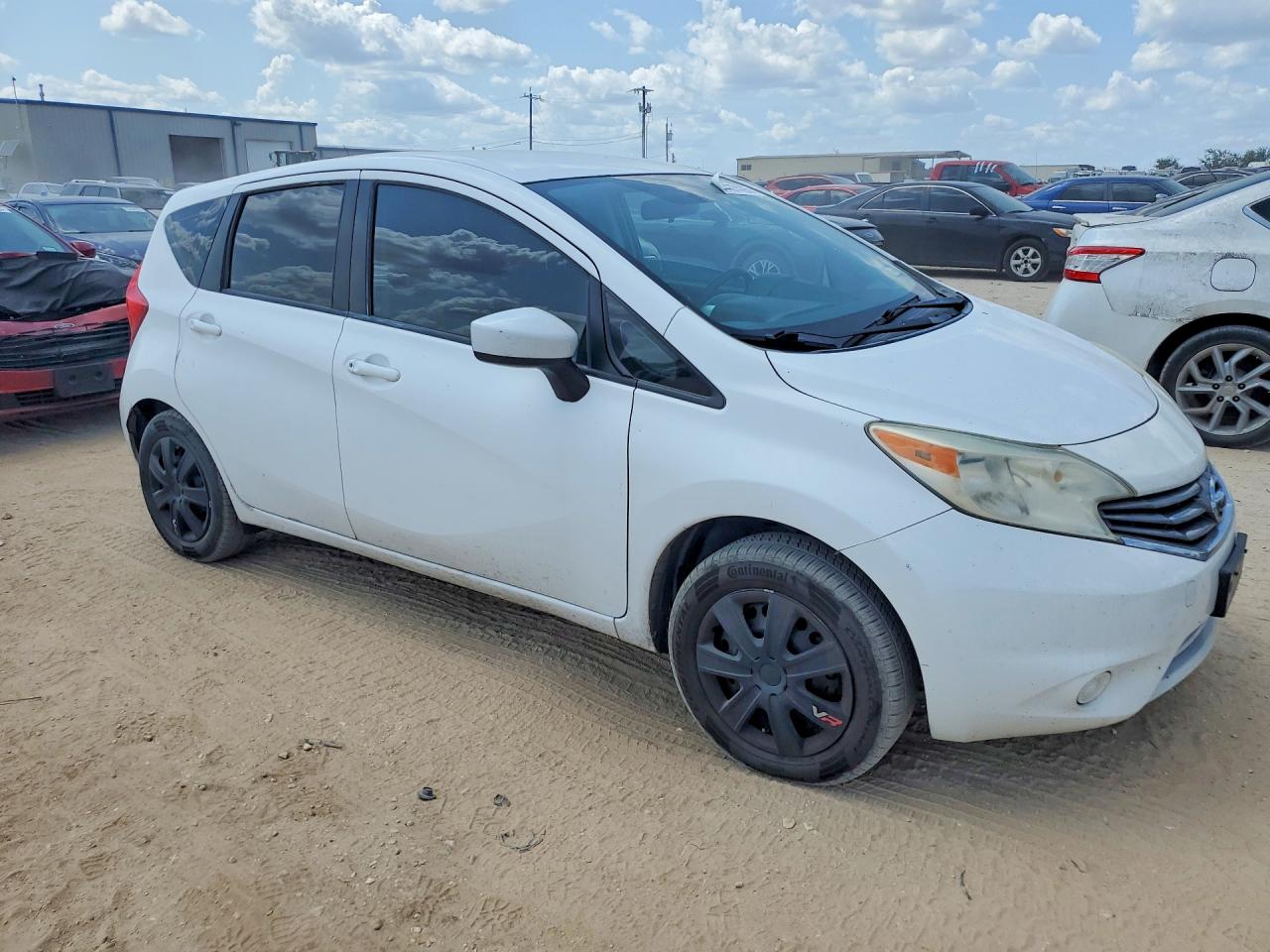 2015 Nissan Versa Note S Plus White vin: 3N1CE2CPXFL398237