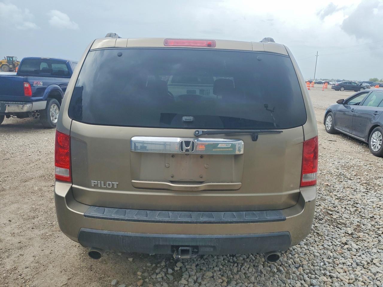 2010 Honda Pilot Exl Tan vin: 5FNYF3H54AB020970
