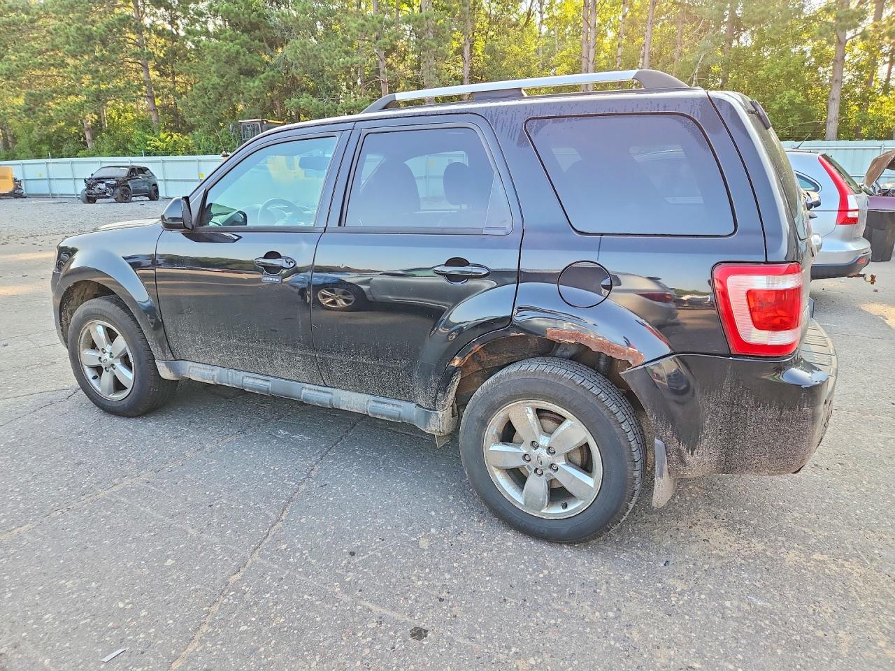 2012 Ford Escape Limited Black vin: 1FMCU9E79CKB18127