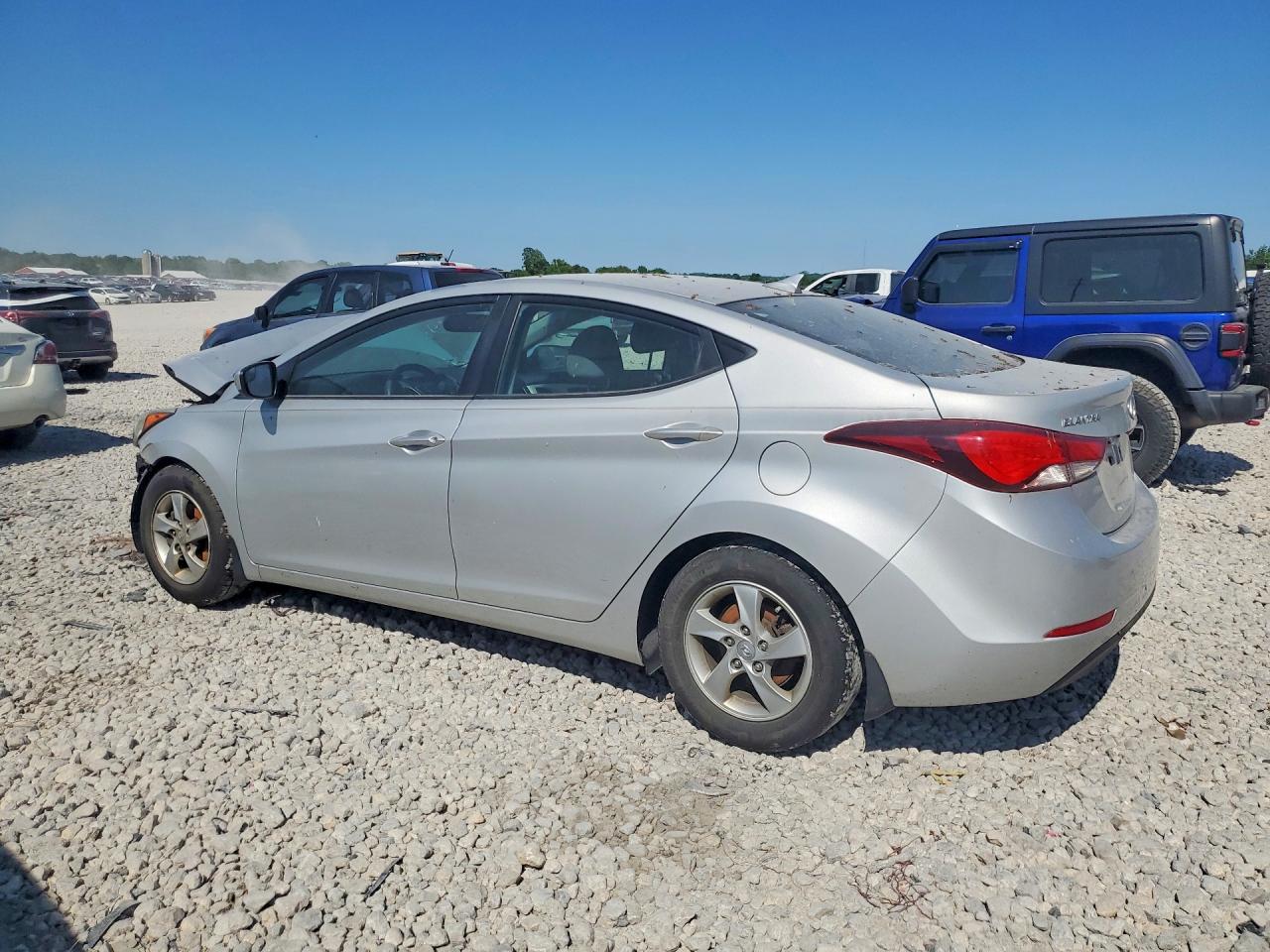 2015 Hyundai Elantra Se Silver vin: KMHDH4AE5FU452390