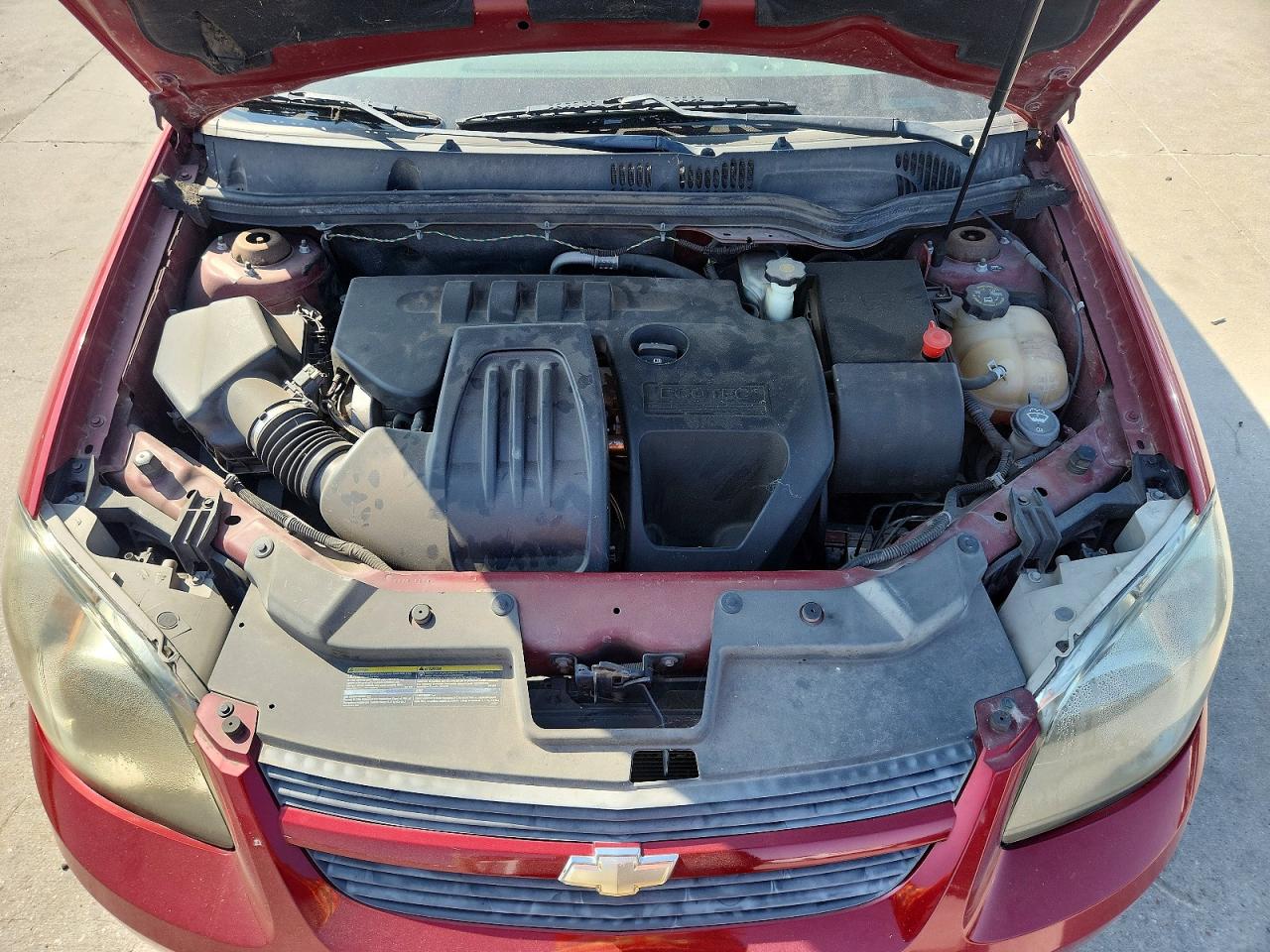2010 Chevrolet Cobalt 1lt Red vin: 1G1AD1F50A7129357