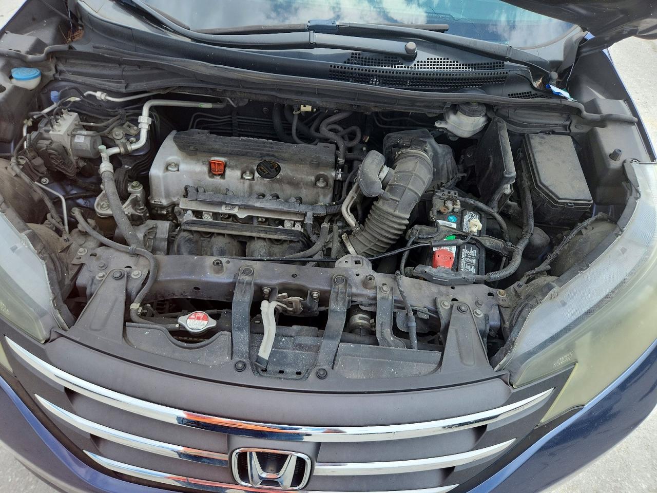 2014 Honda Cr-v Lx Blue vin: 3CZRM3H34EG701469
