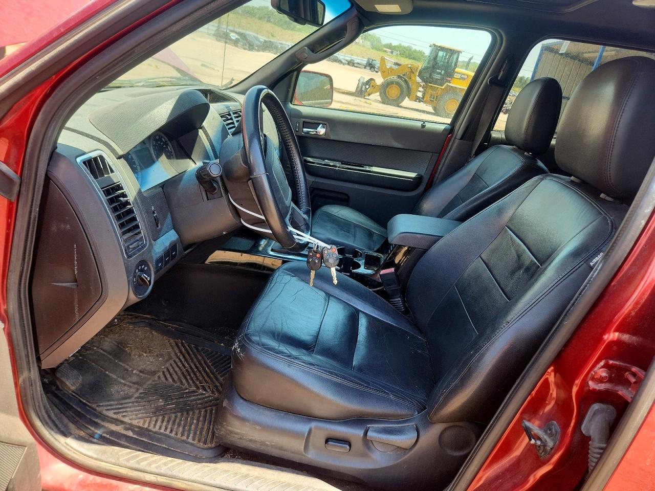 2012 Ford Escape Limited Red vin: 1FMCU9EG8CKB78593