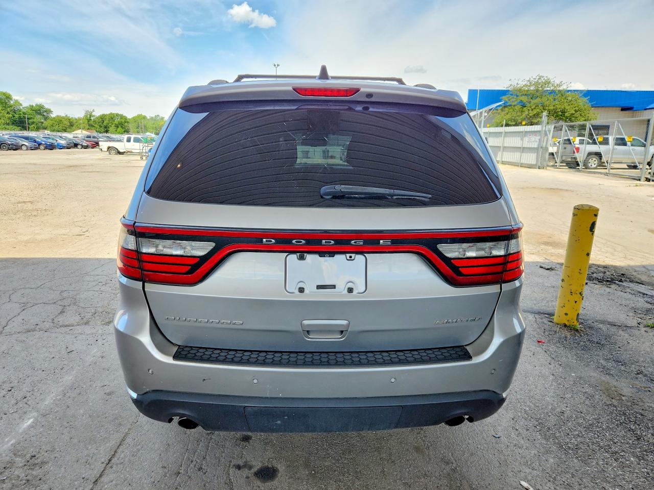 2014 Dodge Durango Limited Silver vin: 1C4SDHDT3EC411172