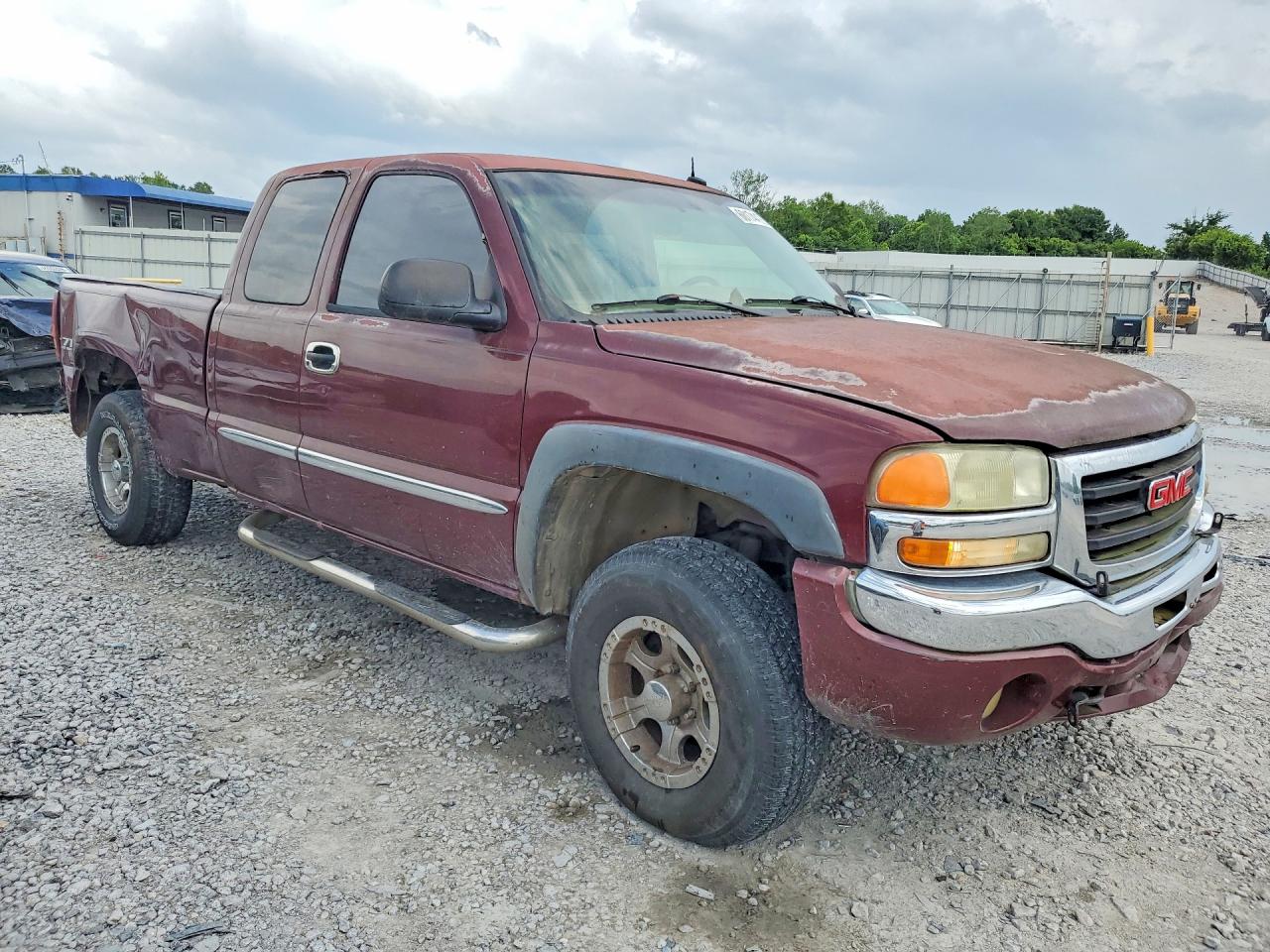 2003 Gmc New Sierra K1500 Темно-бордовый vin: 1GTEK19T13E351400