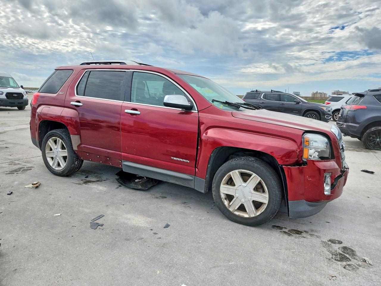 2011 Gmc Terrain Slt Red vin: 2CTFLWE51B6343424