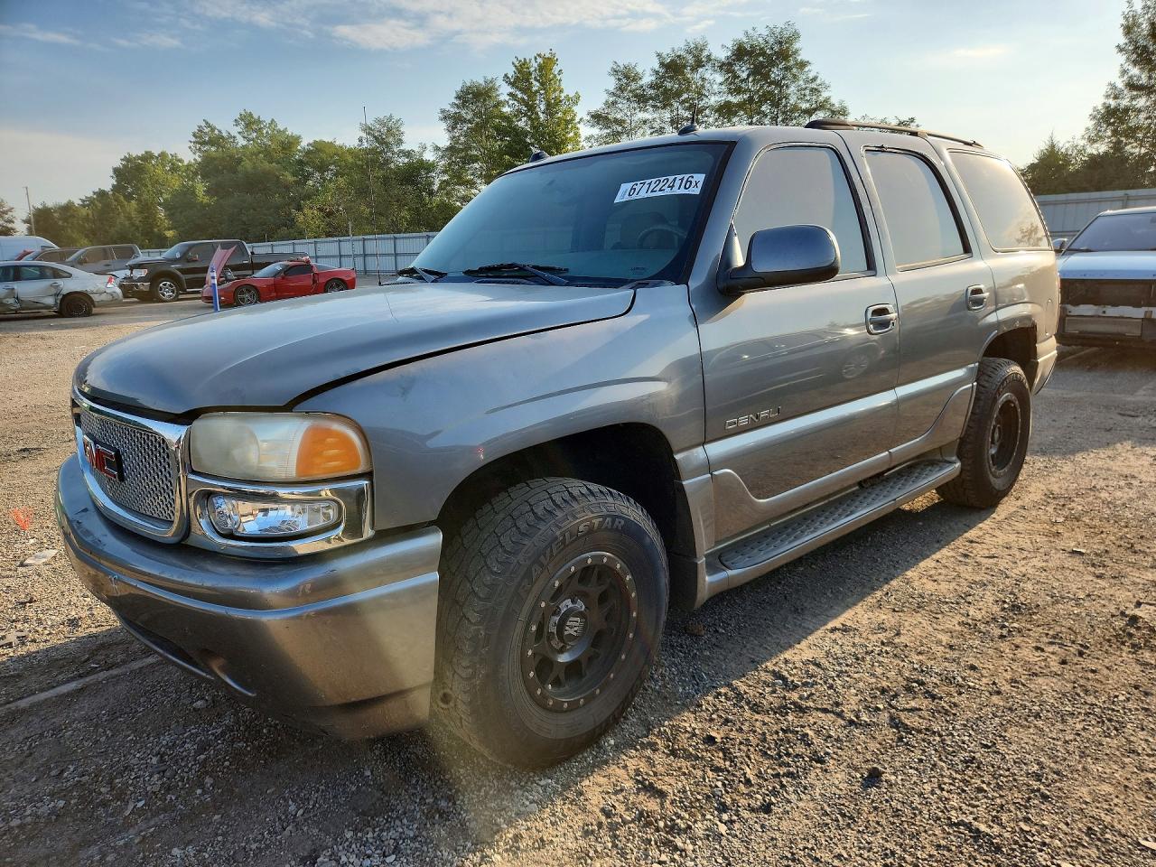 2005 Gmc Yukon Denali Gray vin: 1GKEK63U55J117452