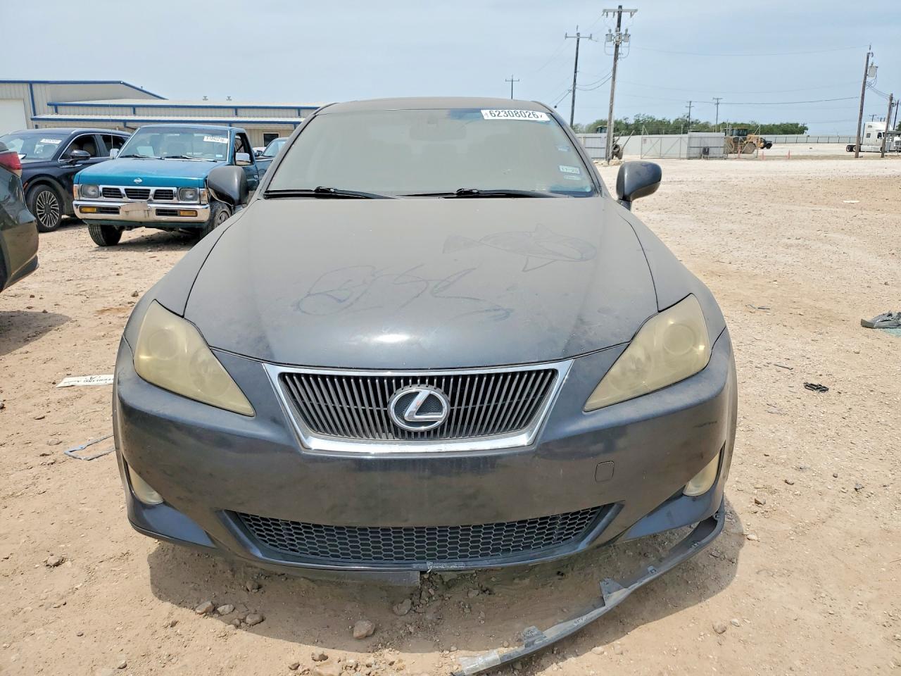 2008 Lexus Is 250 Base Серый vin: JTHBK262X85058735