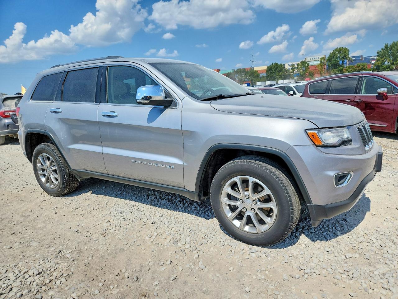 2015 Jeep Grand Cherokee Limited Silver vin: 1C4RJFBG3FC604635