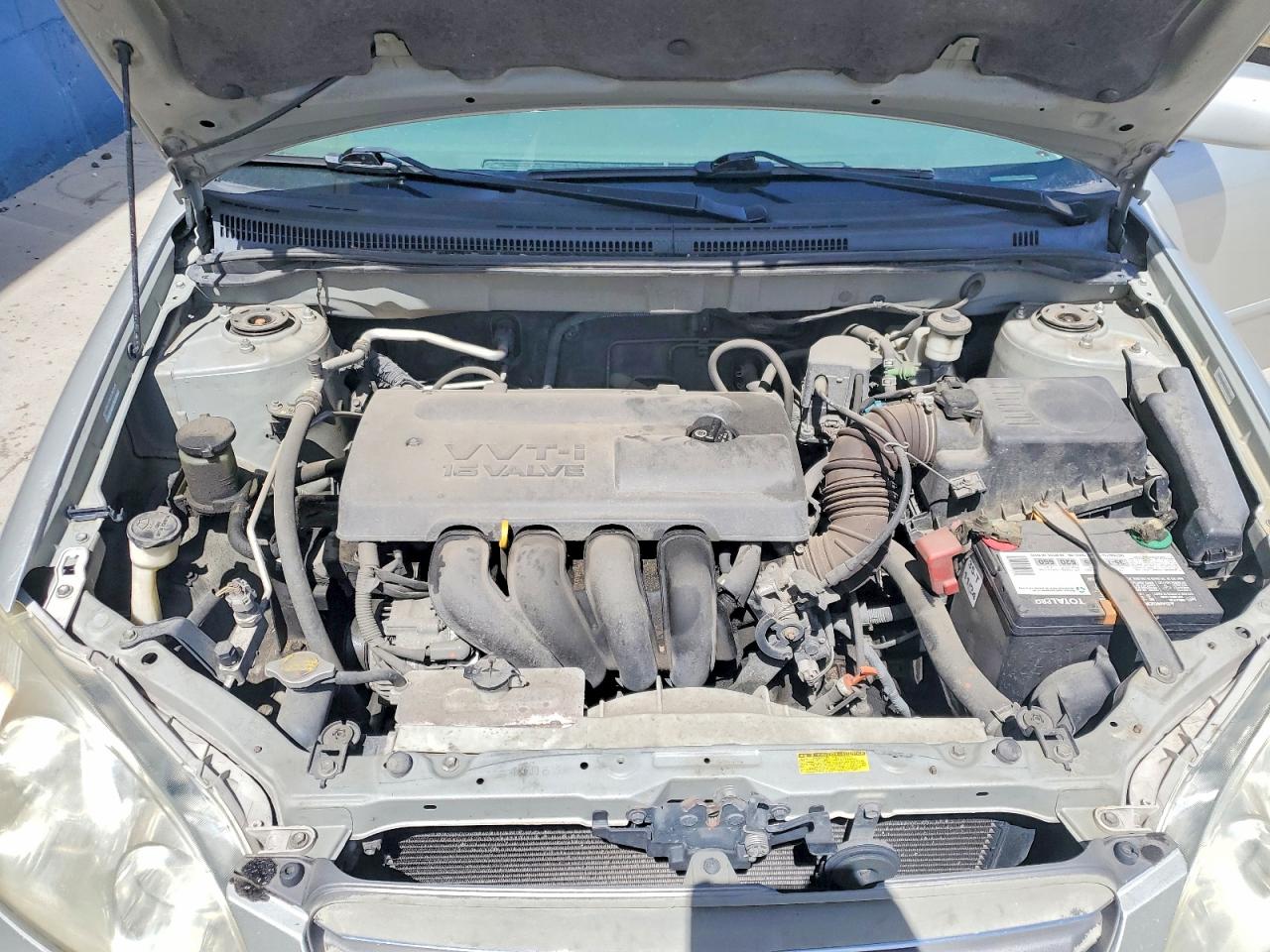 2004 Toyota Corolla Le Silver vin: 1NXBR38E54Z281013