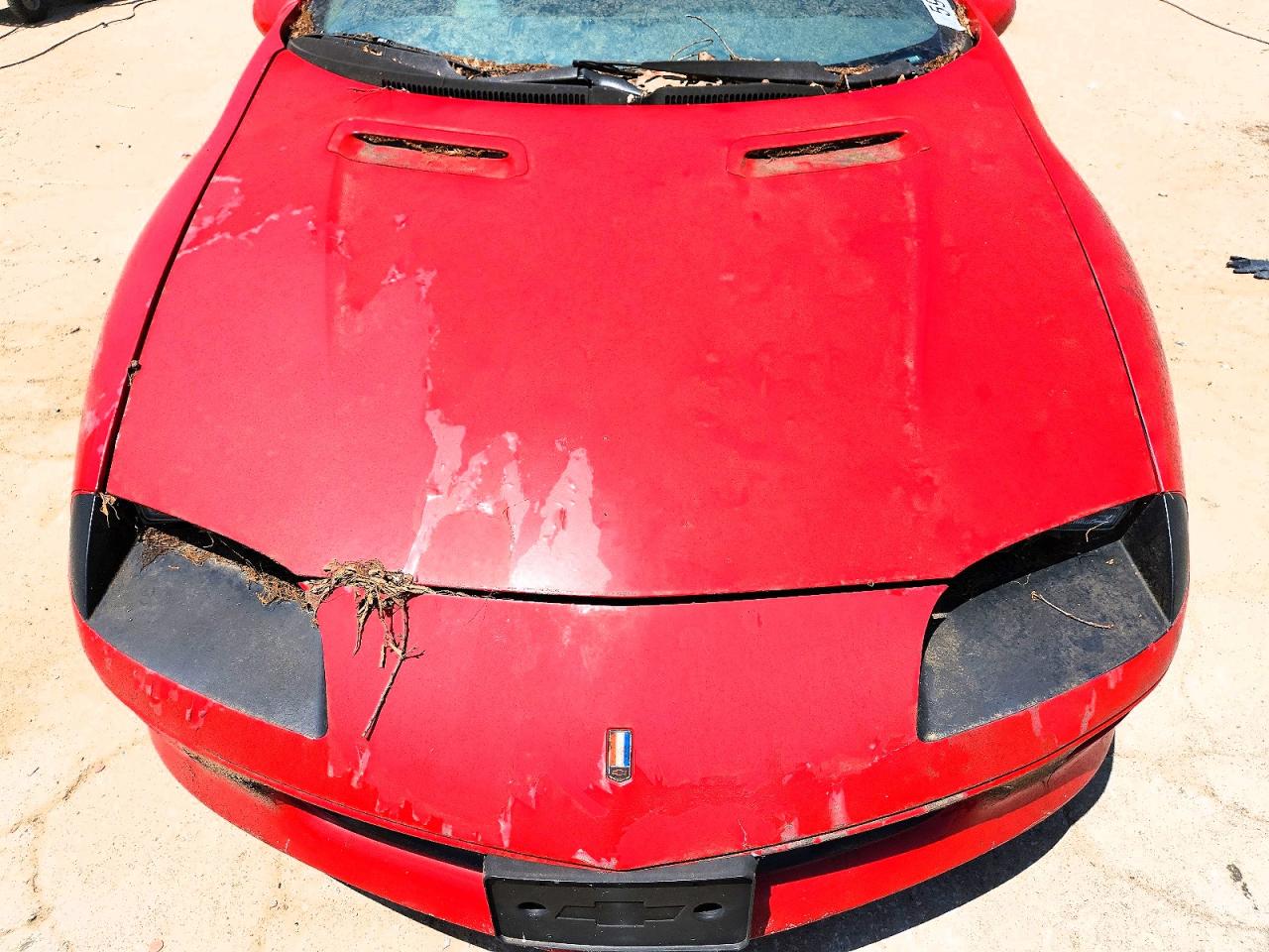 1995 Chevrolet Camaro Red vin: 2G1FP22S9S2104111