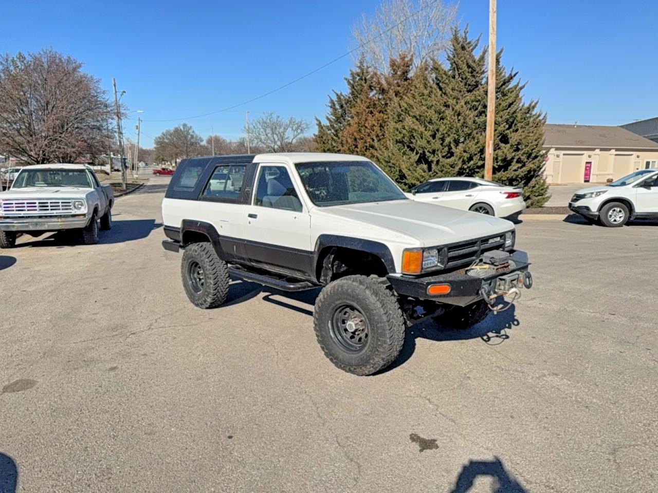 1988 Toyota 4runner Vn66 Sr5 White vin: JT3VN66W1J0002906