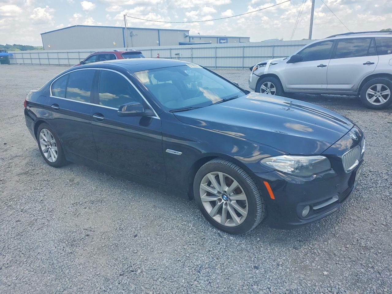 2015 Bmw 550 I Черный vin: WBAKN9C57FD960873