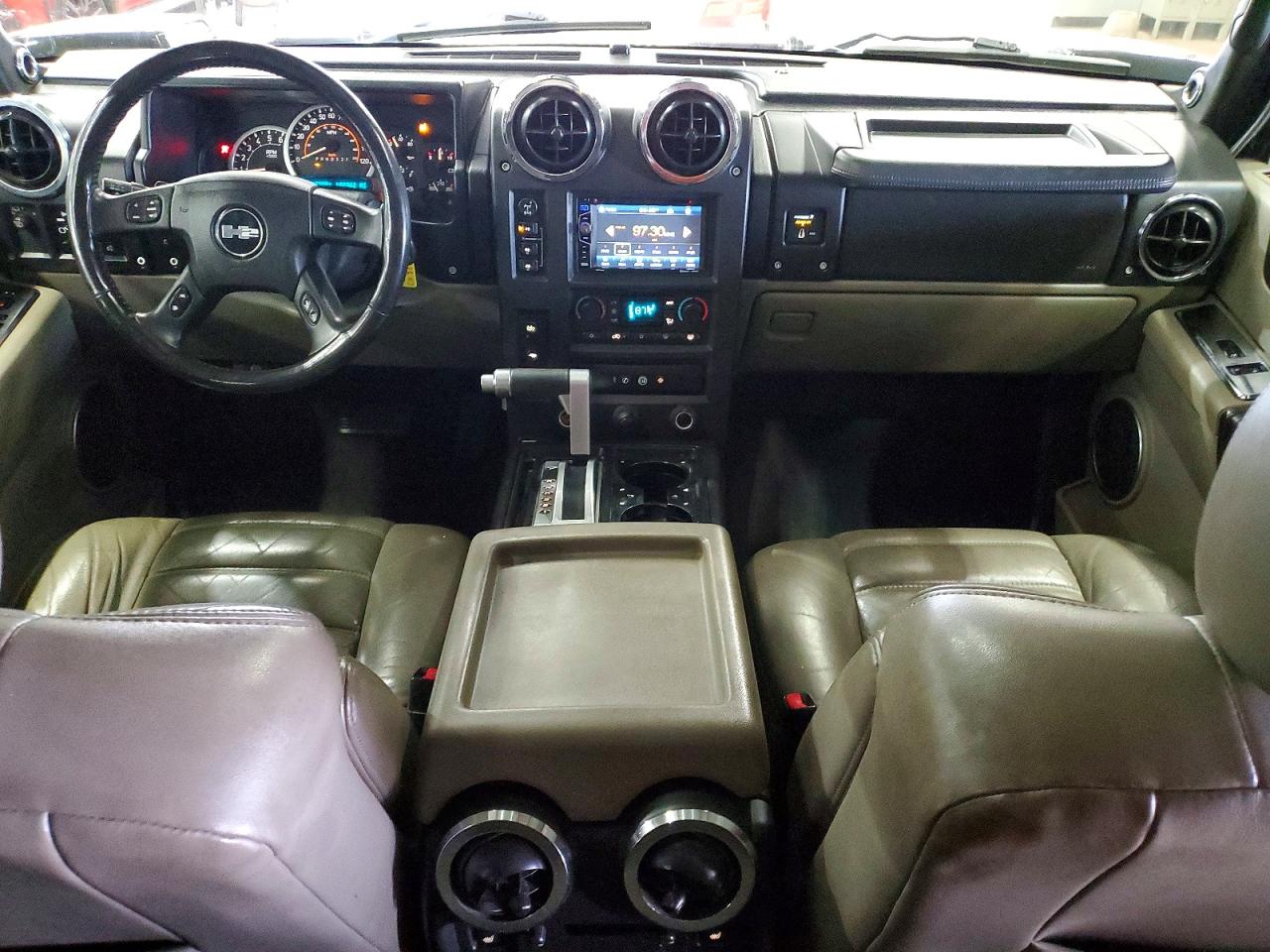 2006 Hummer H2 Черный vin: 5GRGN23U06H119962