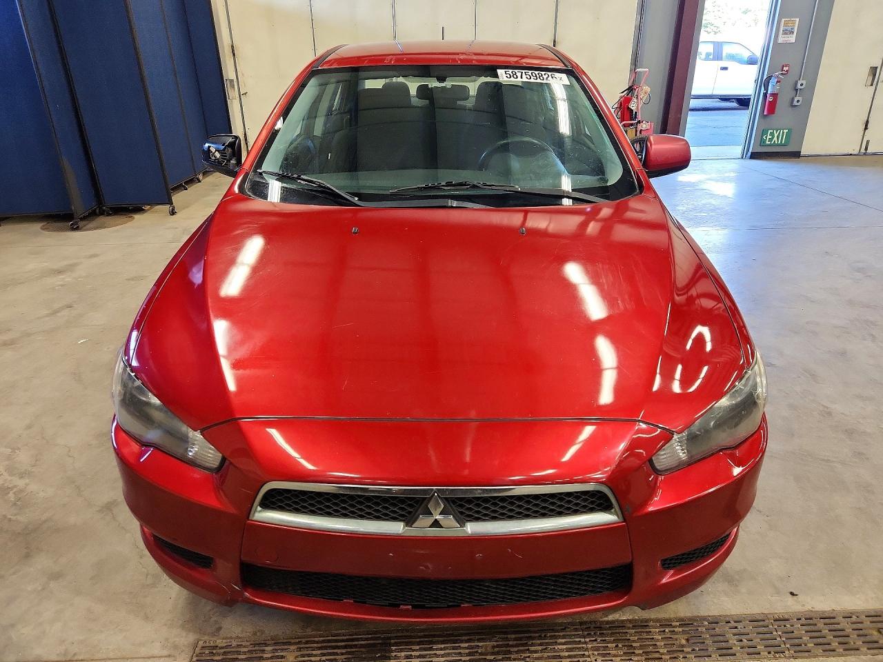 2013 Mitsubishi Lancer Es/es Sport Red vin: JA32U2FU7DU000576