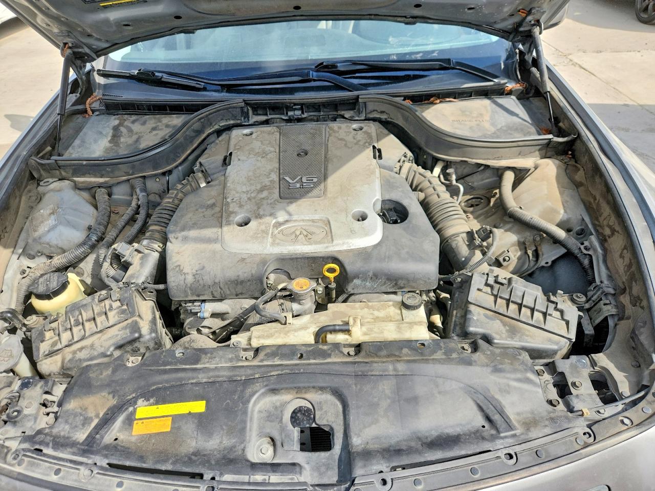 2007 Infiniti G35 Base Gray vin: JNKBV61E97M717344