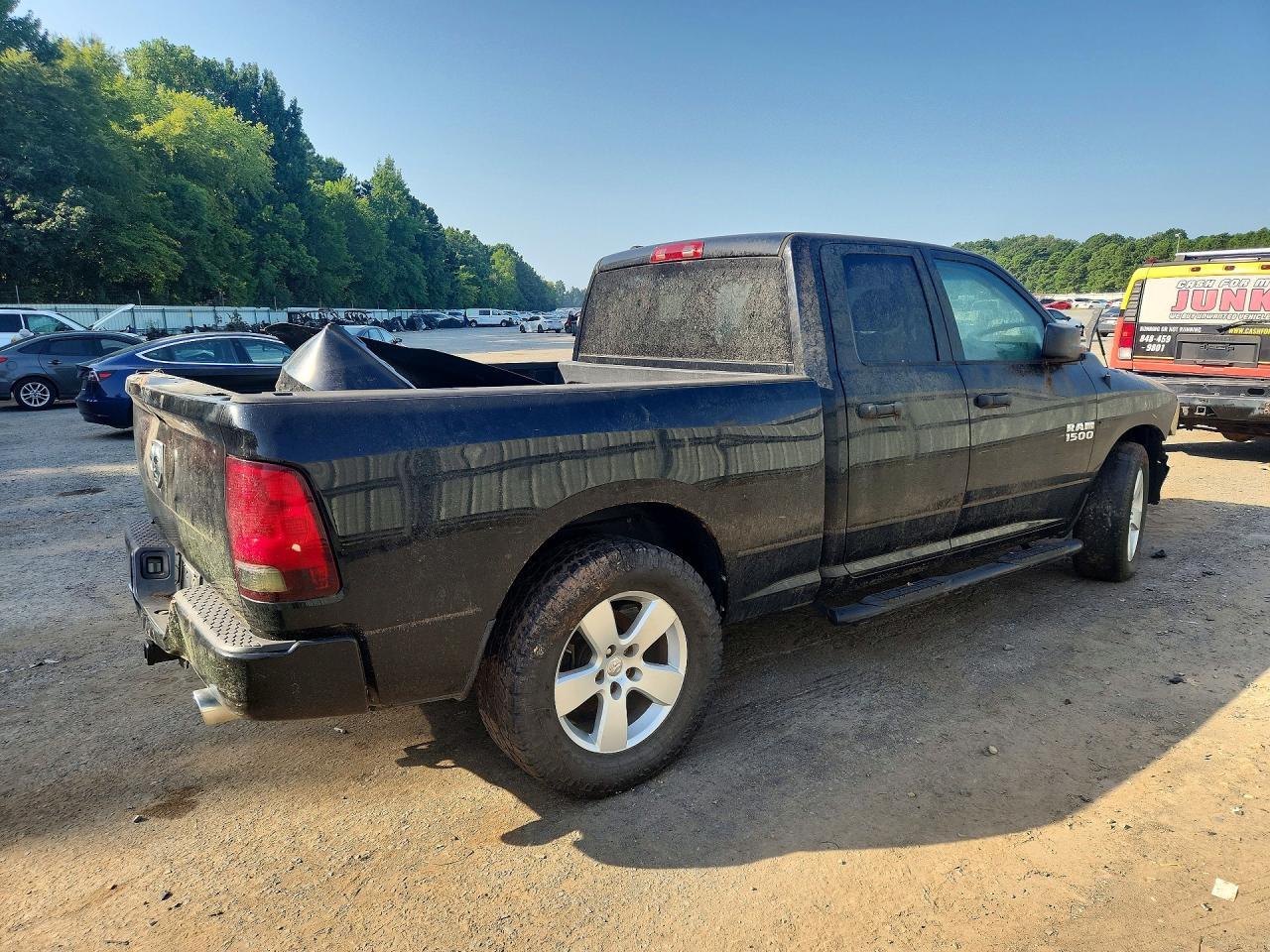 2015 Ram 1500 St Черный vin: 1C6RR6FT6FS505434