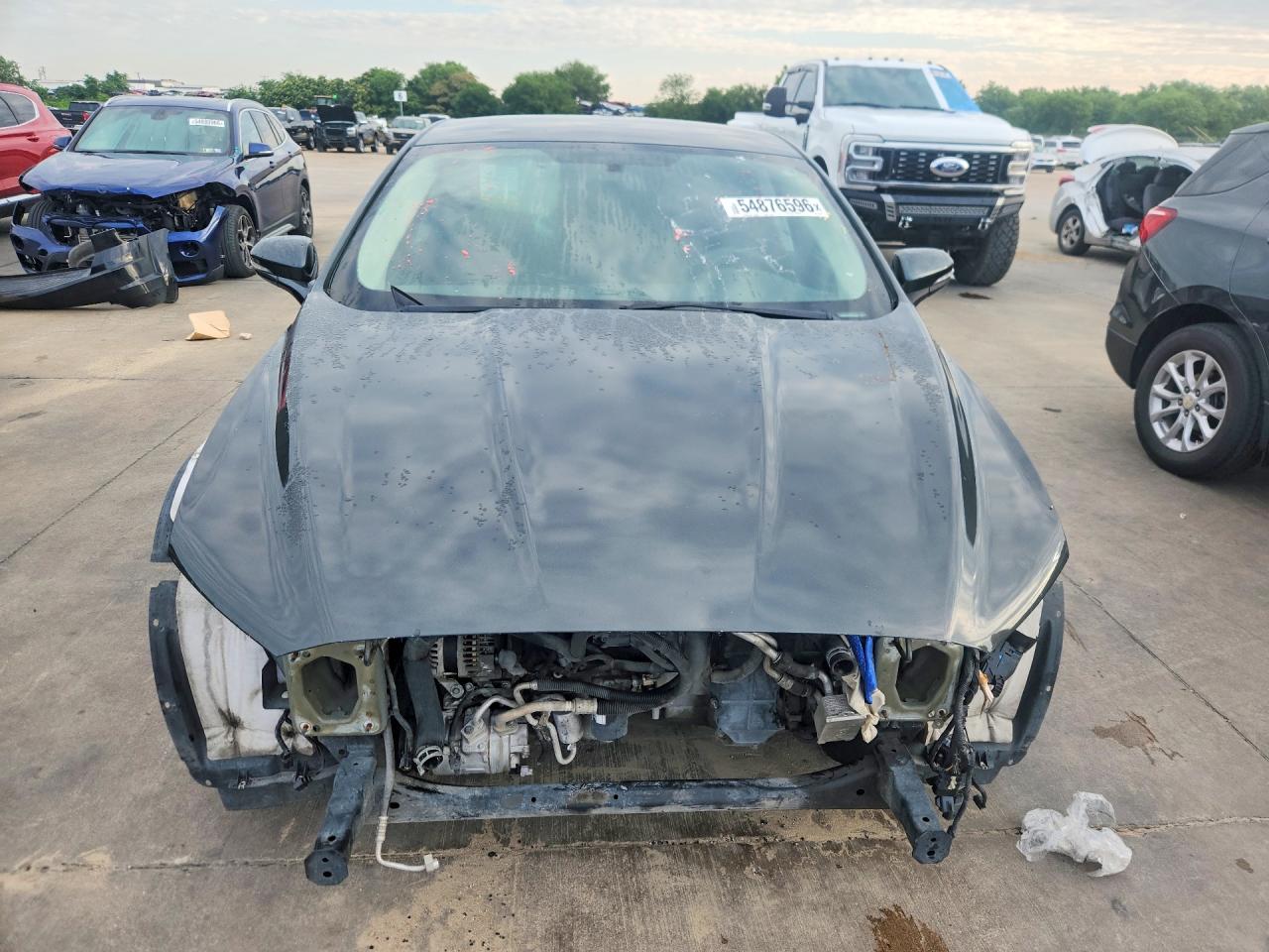 2015 Ford Fusion Se Gray vin: 1FA6P0H76F5105246