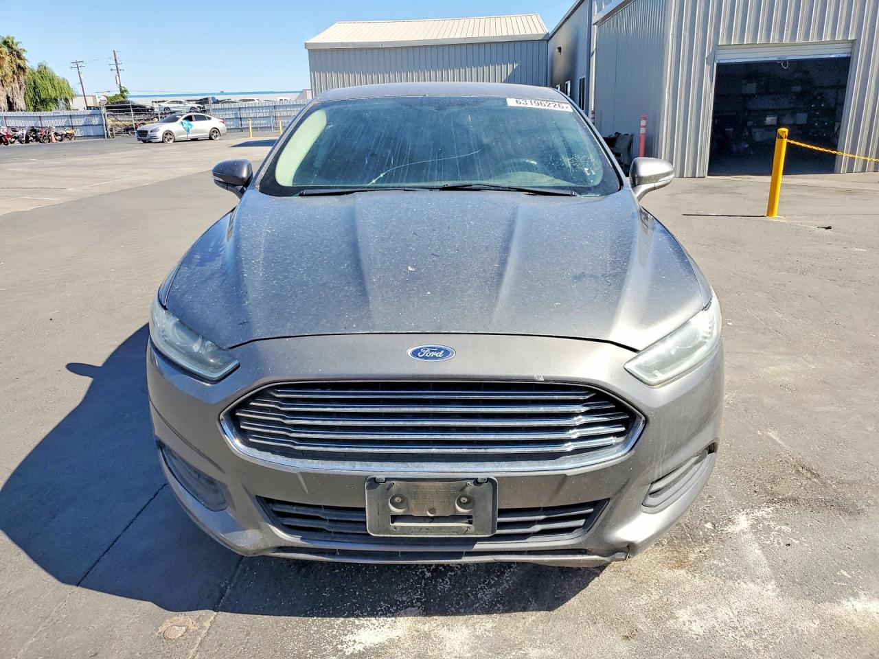 2014 Ford Fusion Se Gray vin: 3FA6P0H73ER379953