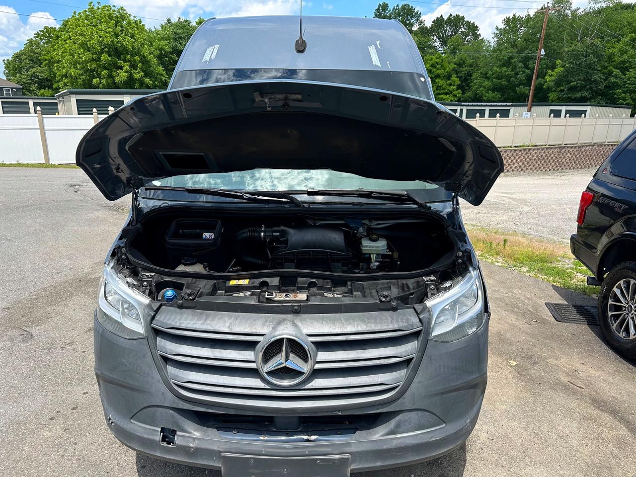 2019 Mercedes-benz Sprinter 2500 Серый vin: WD4PF1CD3KP150623