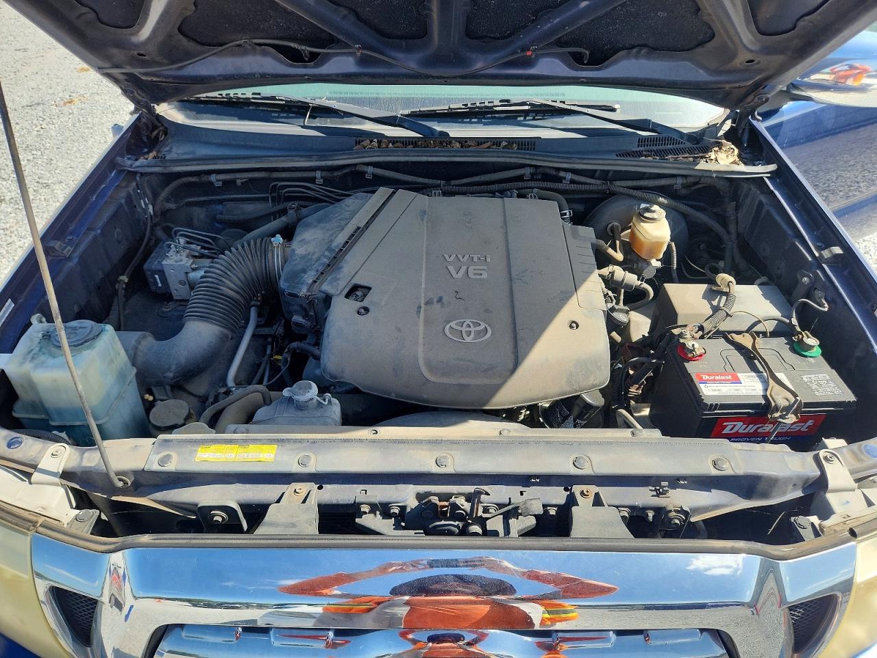 2007 Toyota Tacoma Double Cab Prerunner Blue vin: 3TMJU62N07M047539