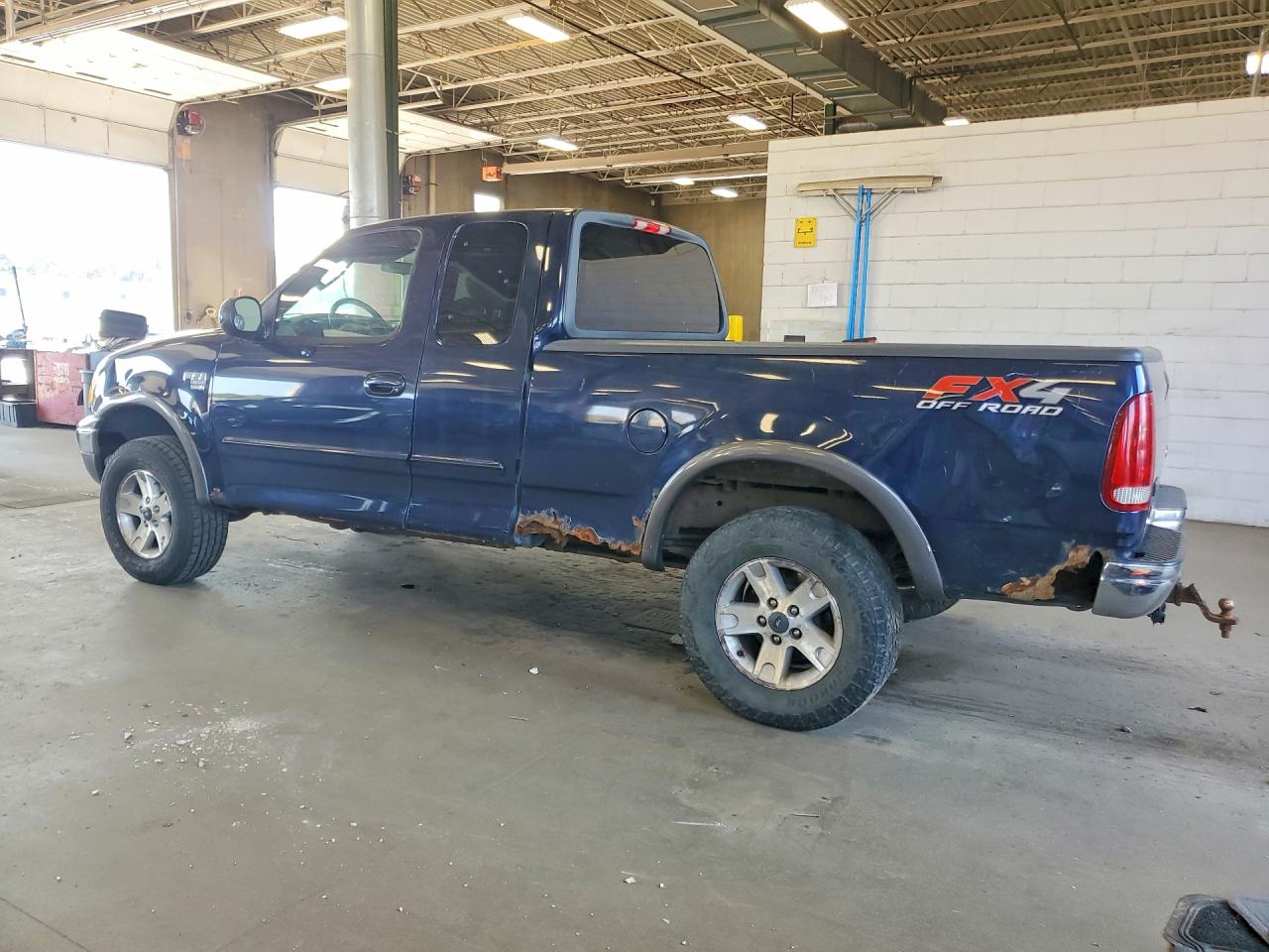 2003 Ford F150 Blue vin: 1FTRX18L53NB34419