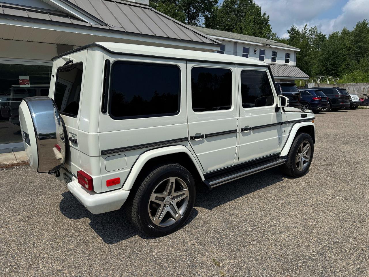 2013 Mercedes-benz G 550 White vin: WDCYC3HF2DX200700