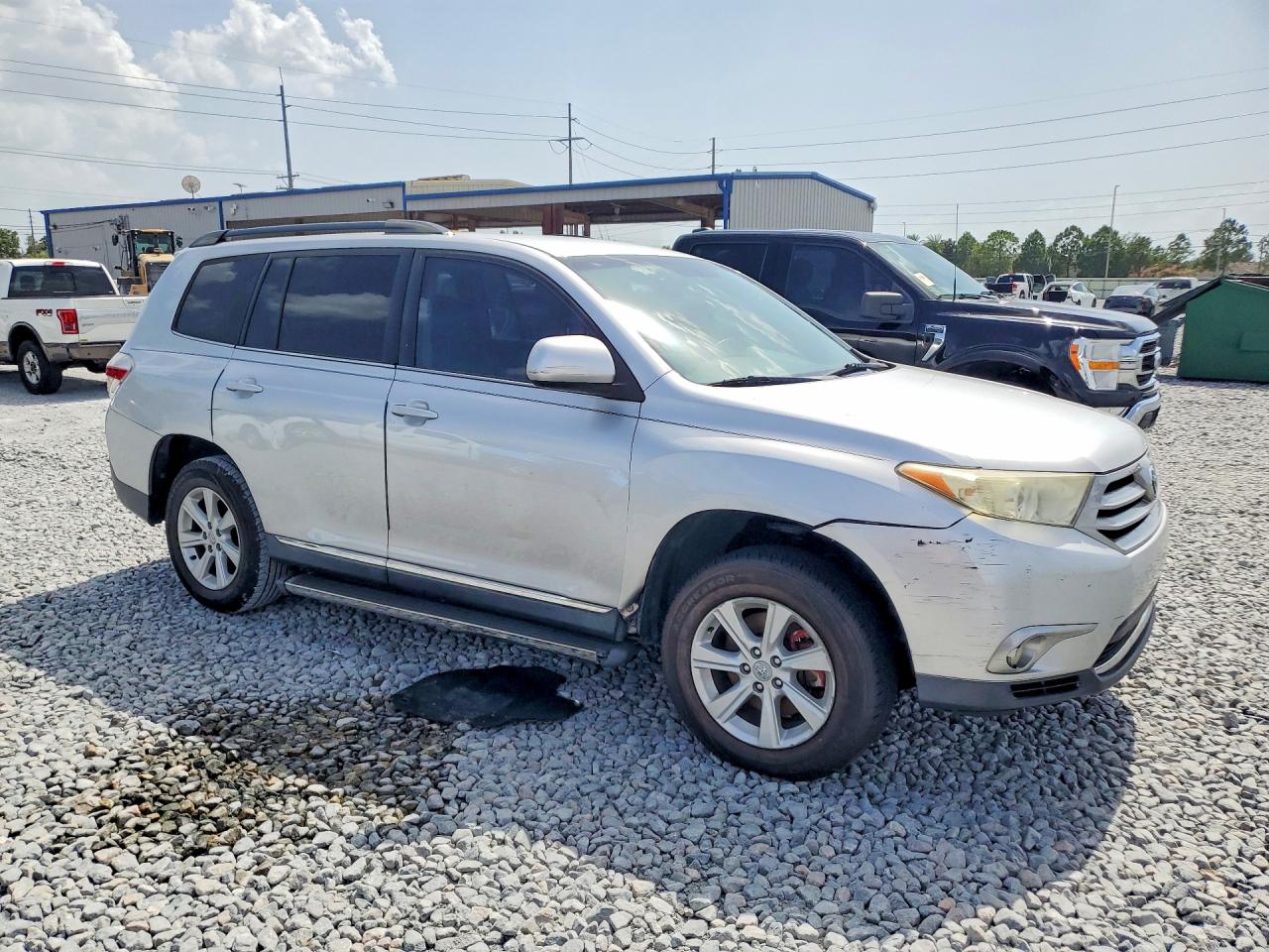 2013 Toyota Highlander Plus Silver vin: 5TDZK3EH2DS097030