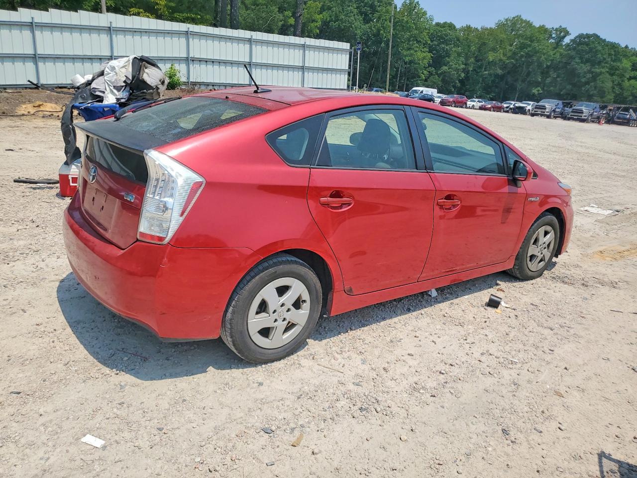 2010 Toyota Prius Ii Красный vin: JTDKN3DU3A0197871