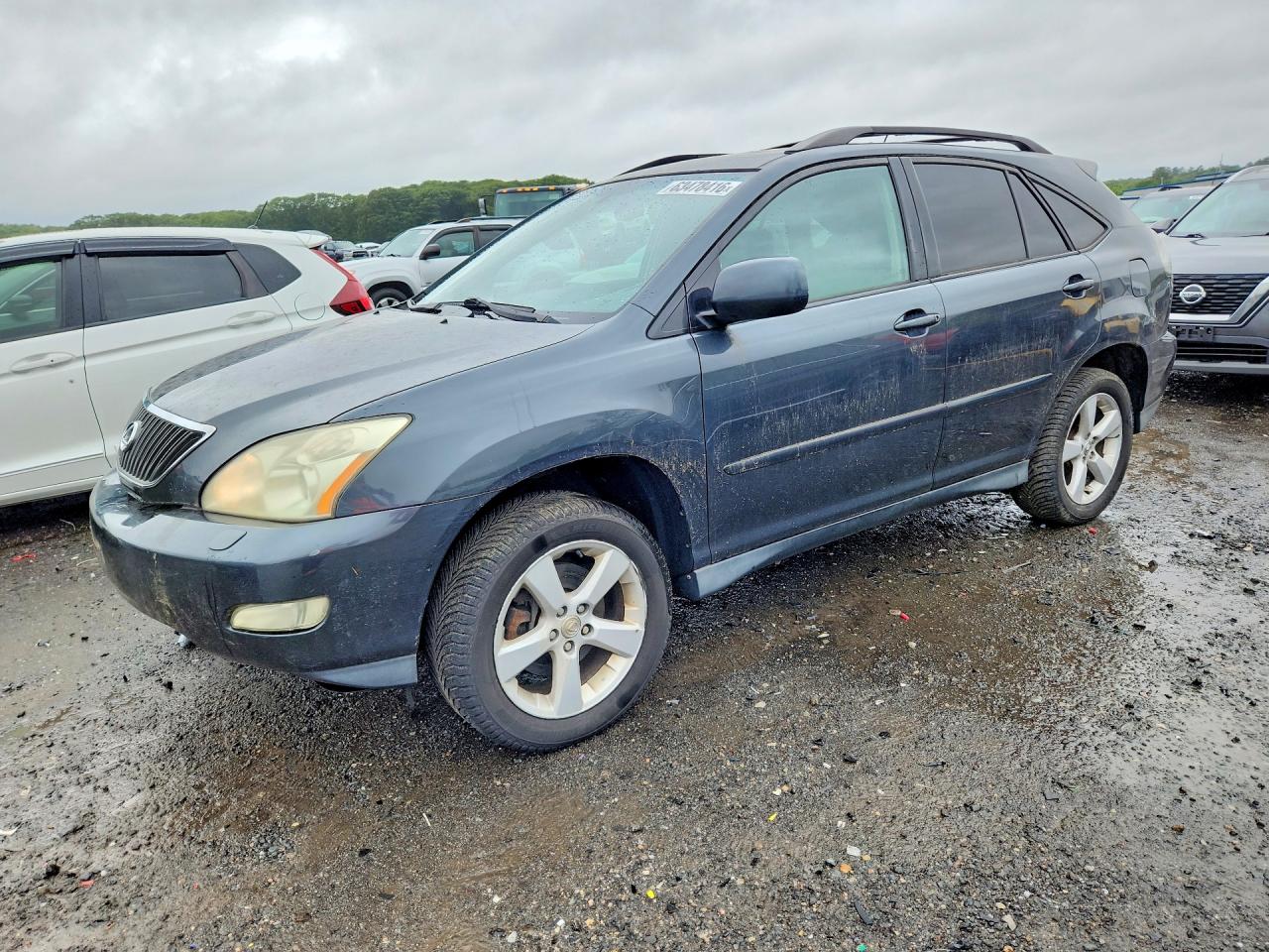 2007 Lexus Rx 350 Gray vin: 2T2HK31U17C035450