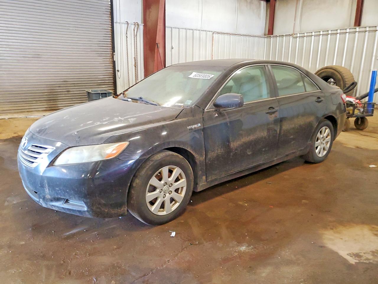 2009 Toyota Camry Hybrid Black vin: 4T1BB46K09U094658