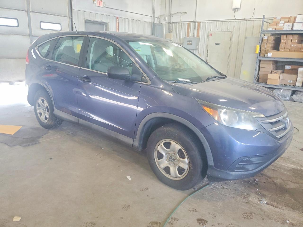 2013 Honda Cr-v Lx Синий vin: 2HKRM4H32DH658509