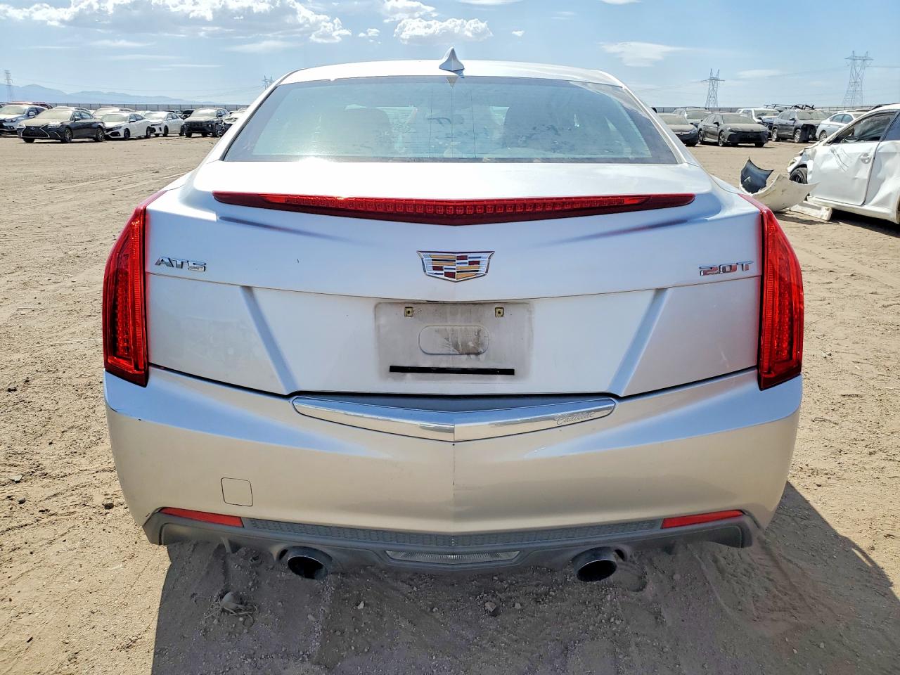 2016 Cadillac Ats Silver vin: 1G6AA5RX7G0193341