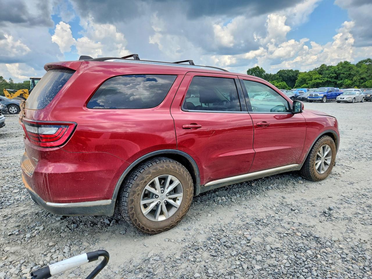 2014 Dodge Durango Limited Red vin: 1C4RDHDG0EC390816