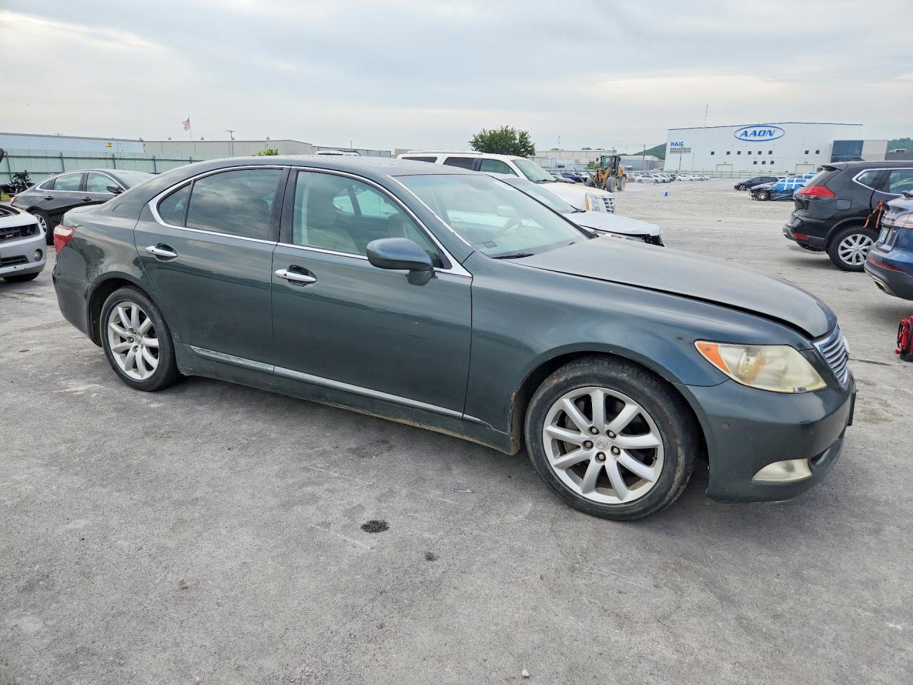 2007 Lexus Ls 460 Green vin: JTHBL46F275018658
