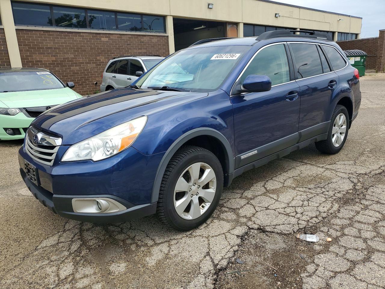 2011 Subaru Outback 2.5i Premium Blue vin: 4S4BRBCC3B3442820