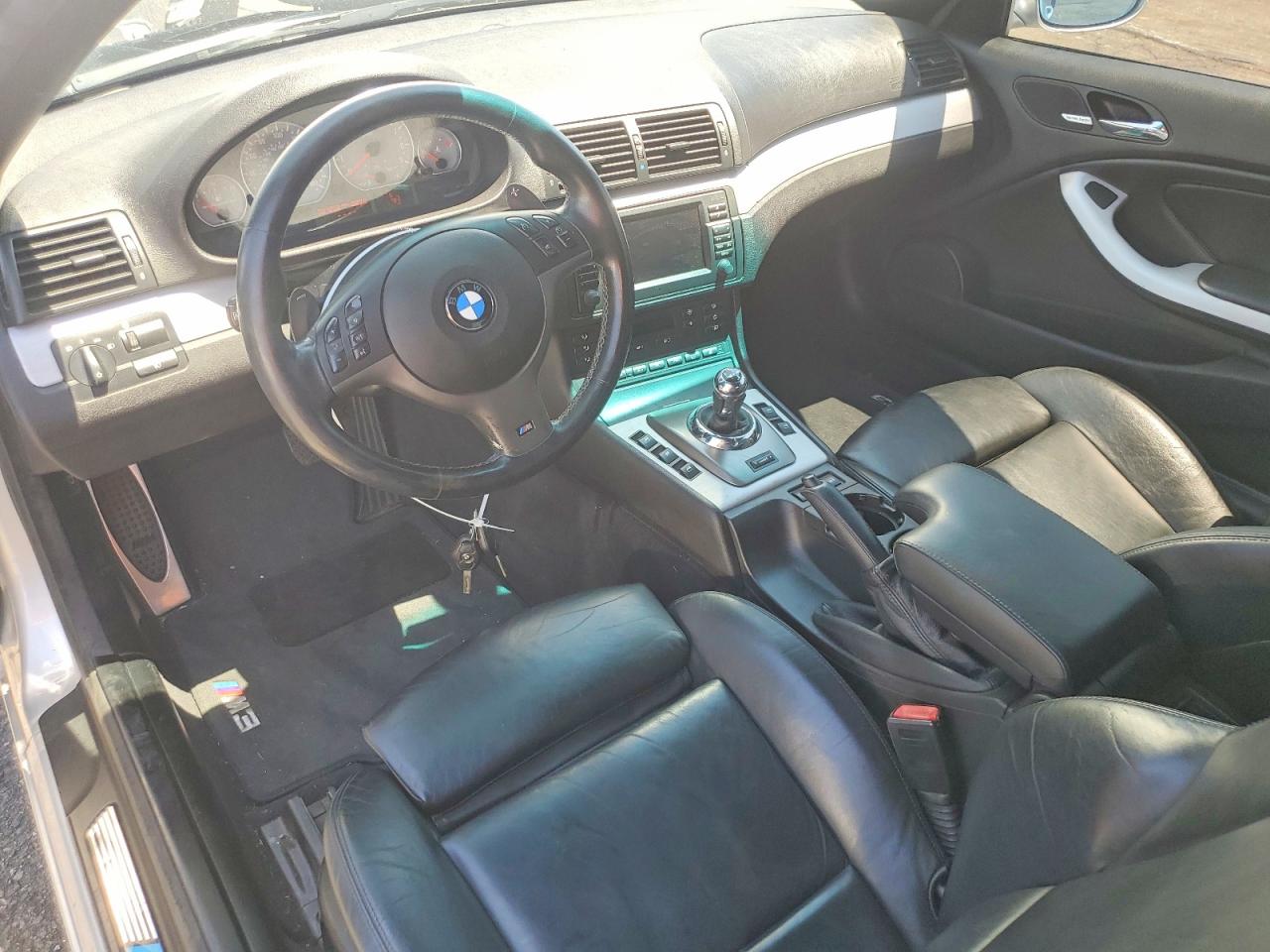 2005 Bmw M3 Серебряный vin: WBSBR93435PK08575