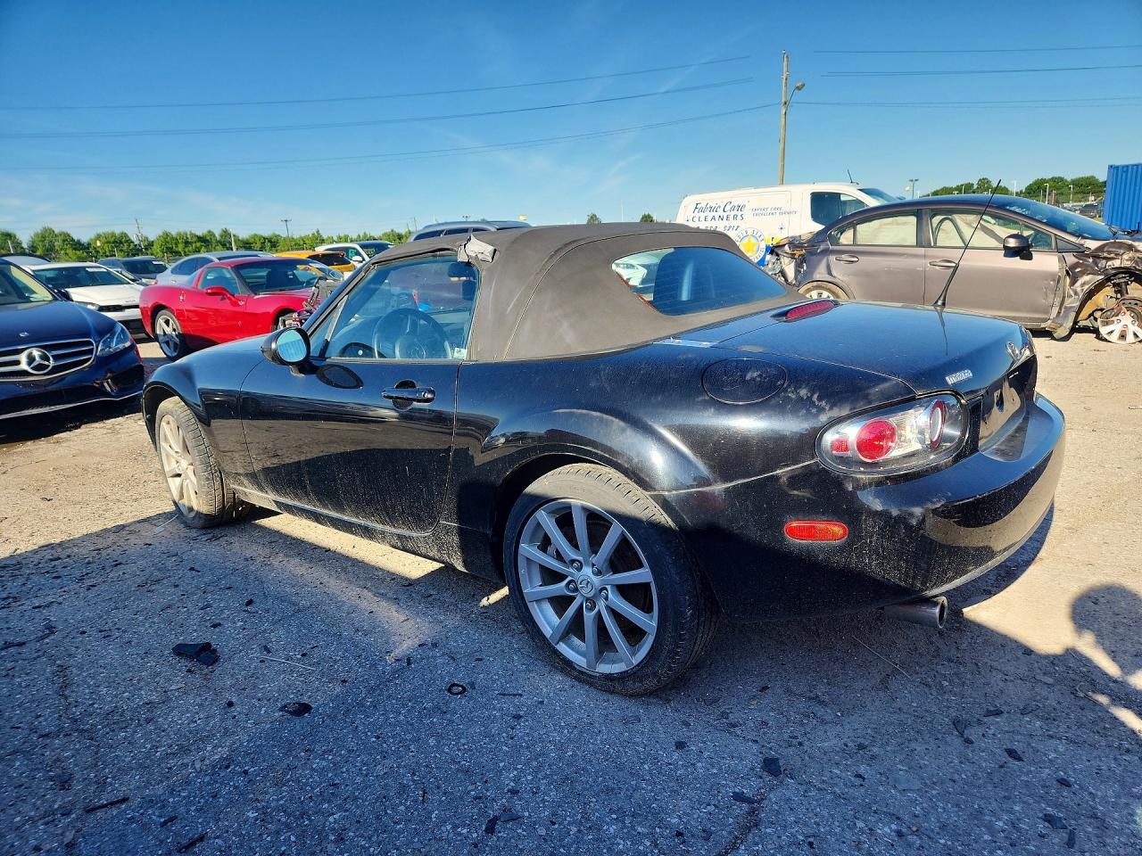 2006 Mazda Mx-5 Miata Black vin: JM1NC25F960119034