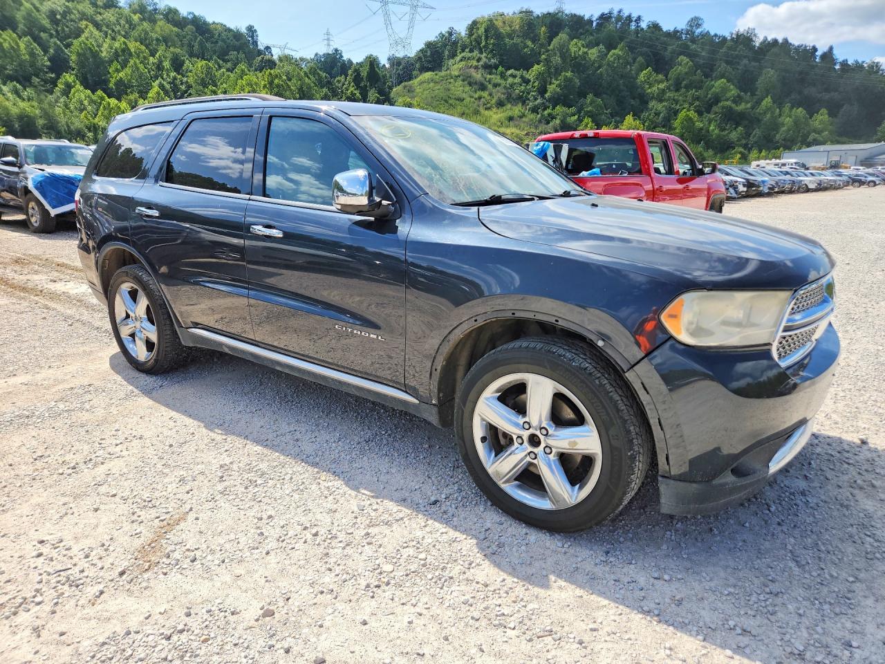 2012 Dodge Durango Citadel Угольный vin: 1C4SDJET5CC337871