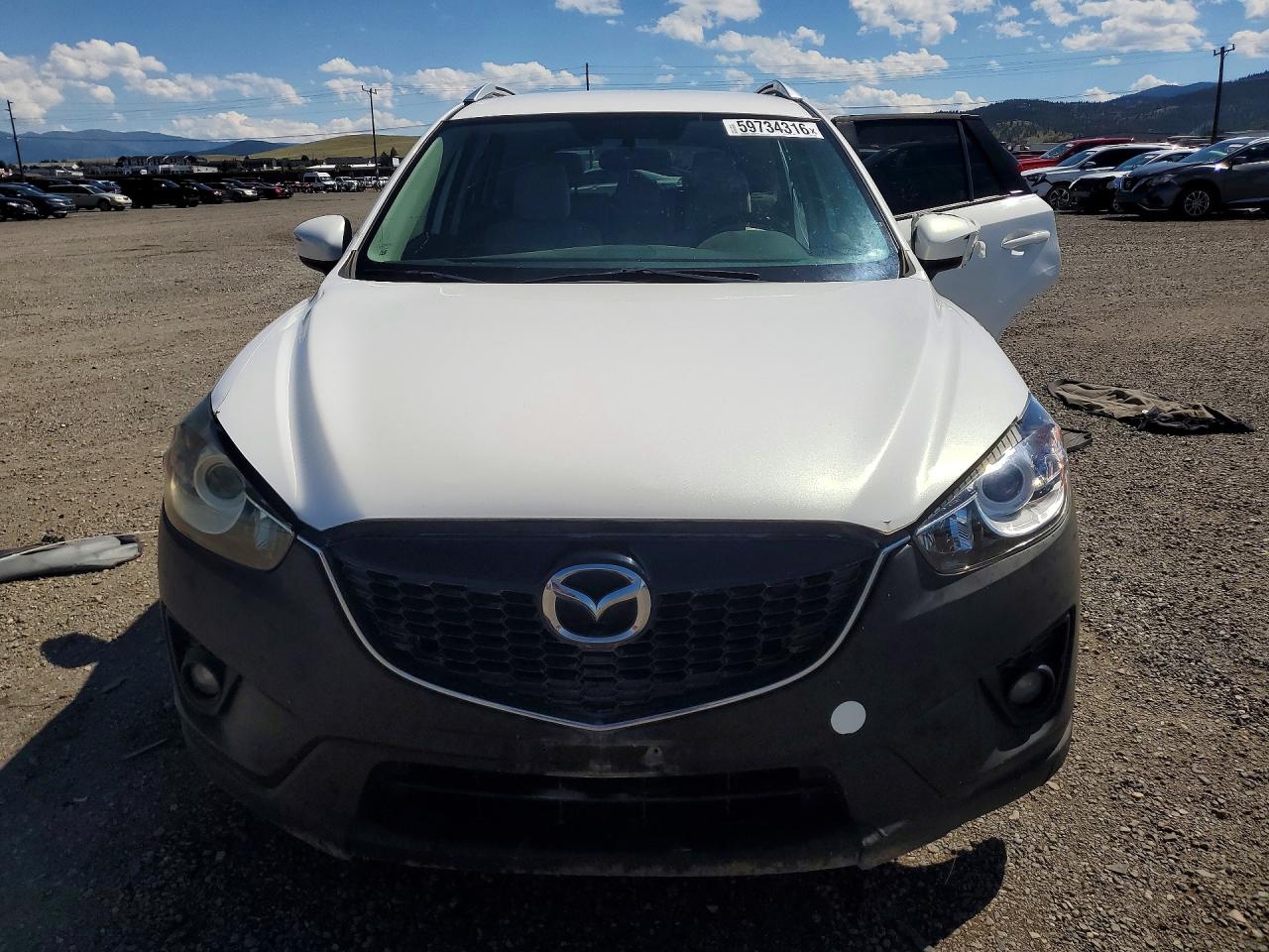 2015 Mazda Cx-5 Touring White vin: JM3KE4CY8F0495521