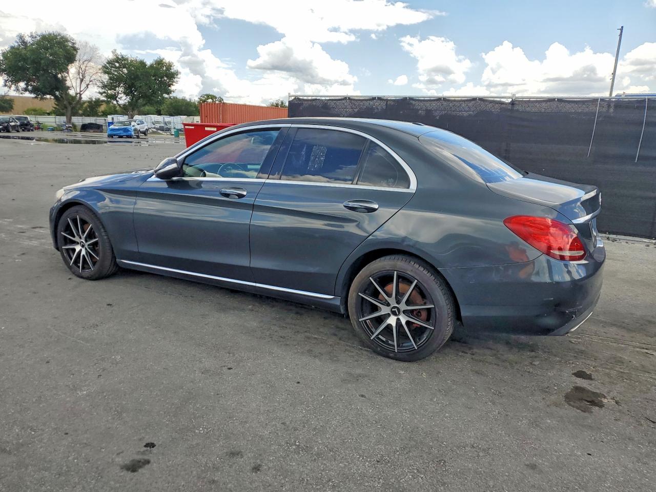 2015 Mercedes-benz C 300 Серый vin: 55SWF4JB5FU053477