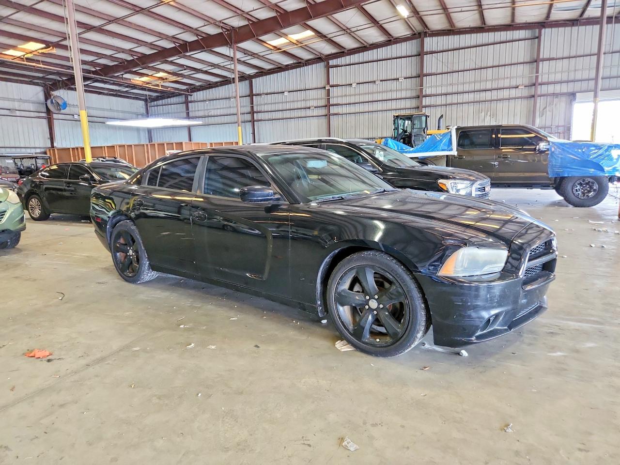 2012 Dodge Charger Sxt Black vin: 2C3CDXHG5CH304778
