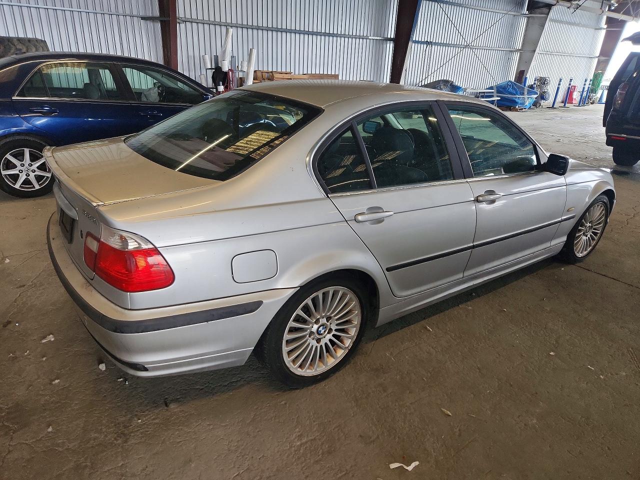 2001 Bmw 330 I Silver vin: WBAAV53411FK46908