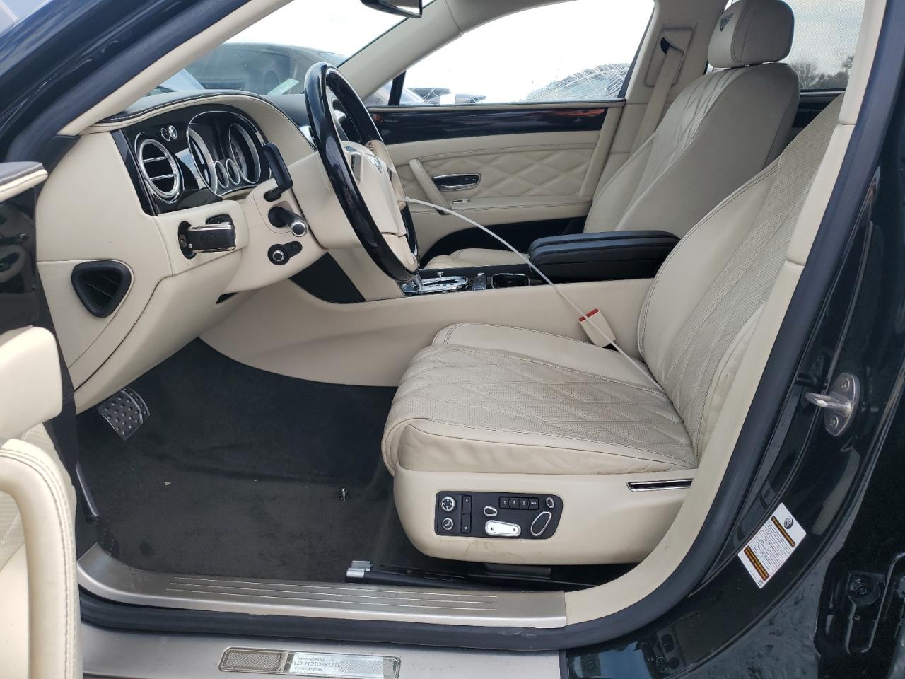 2015 Bentley Flying Spur Black vin: SCBEC9ZA5FC047564